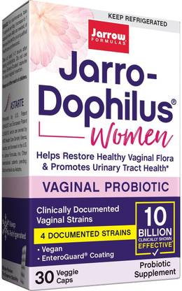 Jarrow Formulas Jarro-Dophilus Probiotics, 10 Billion, For Women, 30 Capsules
