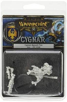 Privateer Press Cygnar Captain Maxwell Finn Model Kit