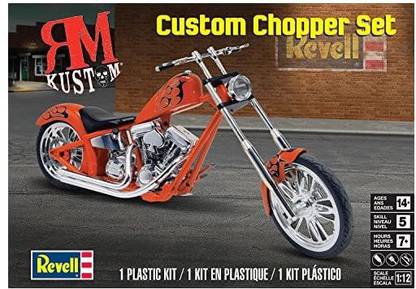 Revell RM Kustom Custom Chopper Set 1/12 Monogram - RM Kustom Custom ...