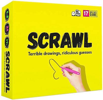 BIG POTATO Scrawl Board Game Party & Fun Board Game