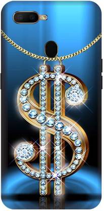 SSMORYA Back Cover for OPPO A5s, S text Diamond Multicolour Printed