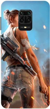 Zaplab Back Cover for Mi Redmi Note 9 Pro Free Fire Games Printed Back Cover