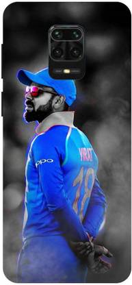 ज़ैपलैब Back Cover Mi Redmi Note 9 Pro virat kohli best cricketer,kohli fan Printed Back Cover के लिए