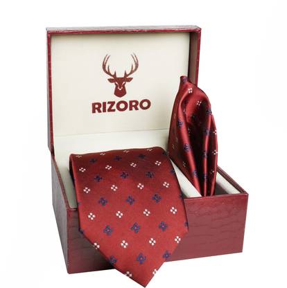RIZORO Satin Tie Pin Set