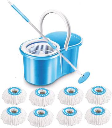 TOPREDO Amazing Smart Easy To Clean Floor Magic Bucket 2 Absorbers, Floor , Wet and Dry Mop Set