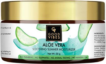 GOOD VIBES Aloe Vera Soothing Summer Moisturizer