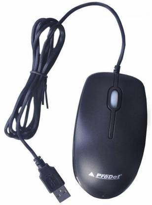 PRODOT Comfy Wired Ambidextrous Optical Mouse