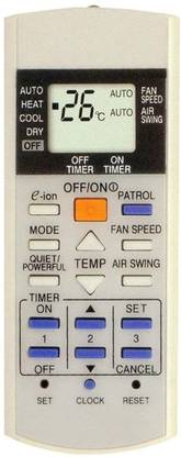 Hybite Compatible AC Remote for AC Remote Compatible AC Remote for PANASONIC Universal AC AC139 by KT (Exactly Same Remote Will Only Work) PANASONIC AC Remote Controller