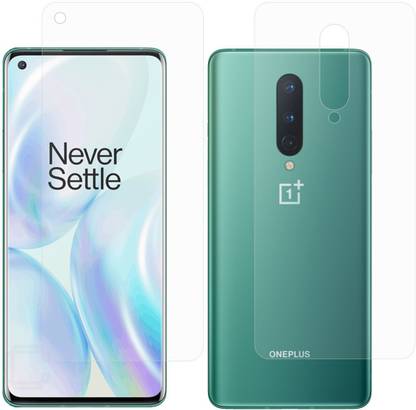 CASE CREATION Front and Back Screen Guard for Oneplus 8 / One Plus 8 Front Back All Round 360 Protection Case Cover Guard