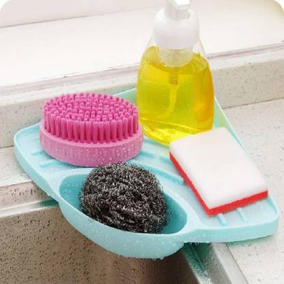 Gruham Mart Dish Drainer Kitchen Rack Plastic