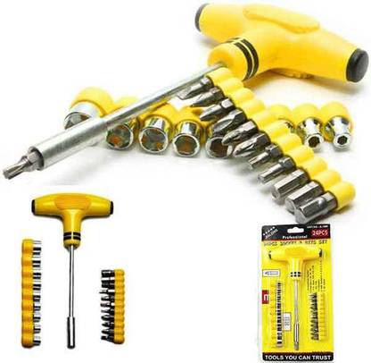 Inditools Latest JIALONG 24PCS SOCKET SET PROFESSIONAL Socket Set Socket Set