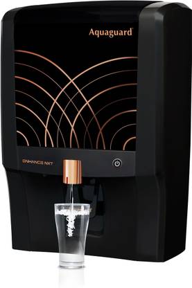 Eureka Forbes Ltd Aquaguard Enhance NXT UV+UF Water Purifier 7 L UV + UF Water Purifier  (Black)