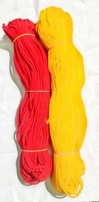 UVV macrame cord Red and Yellow bundles