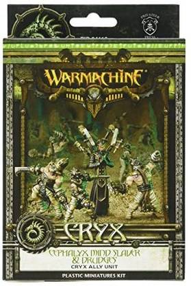 Privateer Press Warmachine Cryx: Cephalyx Mind Slaver & Drudges Model Kit