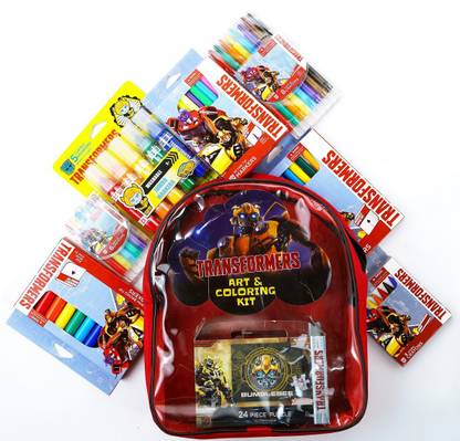 TRANSFORMERS Art & Coloring Set - Bumblebee