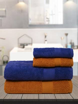 TRIDENT Cotton 460 GSM Bath Towel Set - Buy TRIDENT Cotton 460 GSM Bath ...