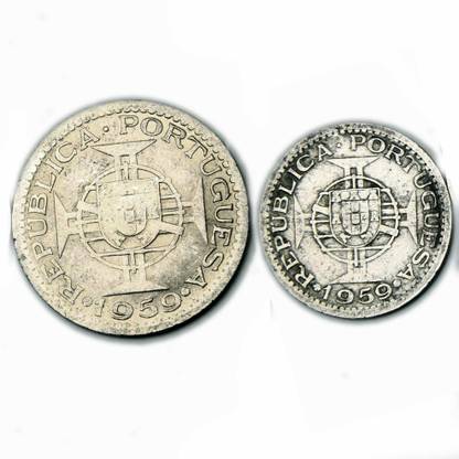 TRADITIONALSHOPPE PORTUGUESE ESTADO DA INDIA COIN Modern Coin Collection