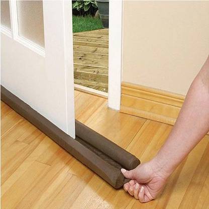 Niltrols Twin Draft Special for Safty Twin Door Draft Guard. Stop Unwanted Light and Stop Escaping of Cool air from air Conditioner Split Or Window Door Mounted Door Stopper Twin Draft Special for Safty Twin Door Draft Guard. Stop Unwanted Light and Stop Escaping of Cool air from air Conditioner Split Or Window Door Mounted Door Stopper Floor Mounted Door Stopper