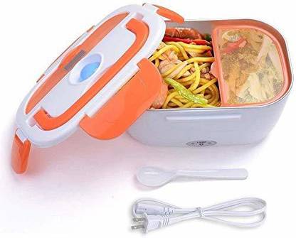 Allenshop Heated Portable Food Warmer Lunch Box Electric Tiffin Box for Office and Electric Lunch Box for Office 2 Containers Lunch Box