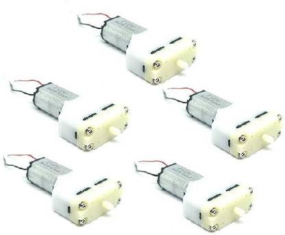 Stookin 3V - 6V Mini DC Pump Air Pump Micro 0.3/min Flow Rate For DIY Projects ( Pack of 5) Power Supply Electronic Hobby Kit