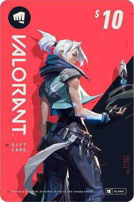 VALORANT $10 Gift Card PC [Online Game Code] for PC
