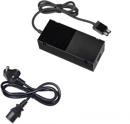 Clubics Xbox Power Supply Adapter for Gaming (Xbox One, Black) 220v Gaming Adapter