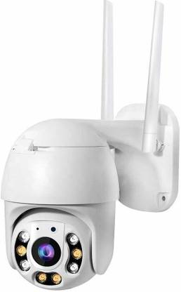 Cos Theta ® 2 MP WiFi Waterproof, Rotatable PTZ,Mobile View, Day- Night Vision, SD Storage, Two Way Speech, Motion Detection, NVR Supportable Camera Security Camera Security Camera (64GB, 1 Channel) Security Camera