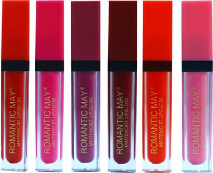 ROMANTIC MAY matte lipstick pack of 6