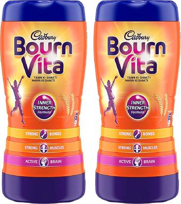 Cadbury Bournvita Bournvita Inner Strength Formula 1 Kg Pack of 2