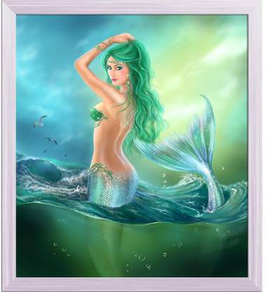 Artzfolio Digital Reprint 7 inch x 7.2 inch Painting
