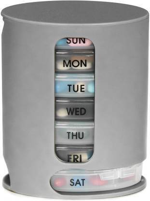Kmartstore 7 days 7 Day Weekly Tablet Medicine Storage Box Pill Box Pill Box