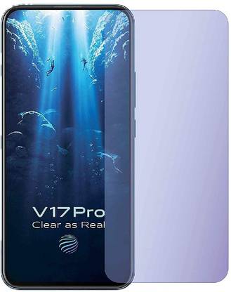 FlipSmartGuard Edge To Edge Tempered Glass for Vivo V17 Pro, Vivo V17, Vivo V19, Oppo F17 Pro, OnePlus Norde, Realme X50 Pro, Realme 7 Pro (Anti Blue)