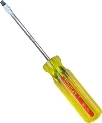 STANLEY Fix bar screwdriver Flat 4x75mm Standard Screwdriver