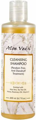 Aloe Veda Cleansing Anti Dandruff Shampoo with Tea Tree Oil