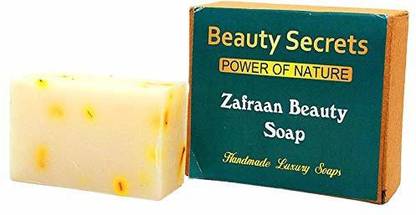 Beauty Secrets Unisex Zafraan Beauty Soap (White_8.6 * 6.4-125 Gms)