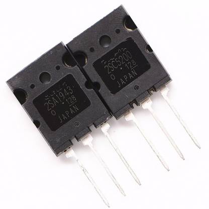 HOMEITT 5 Pair of 2SC1943 and 2SC5200 transistor NPN Transistor
