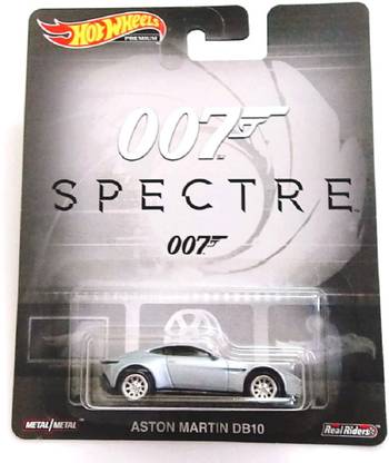 HOT WHEELS 007 SPECTRE ASTON MARTIN DB10 SILVER PREMIUM