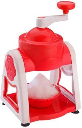 Capital Mall Handheld Ice Gola Maker Machine with Plastic Bowl Cup Glass and Stick Grater