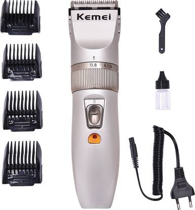 Kemei KM 27c Rotating Blade Trimmer 45 min  Runtime 4 Length Settings