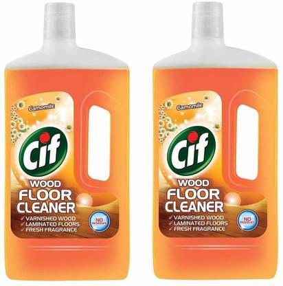 Cif Wood Floor Cleaner |Wooden Surface Cleaner | Pack Of 2 (1 Ltr Each)