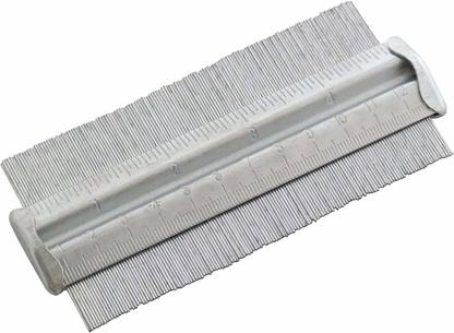 amiciTools 6'' Contour Gauge Shape Duplicator Precisely Copy Irregular Shapes and Easy Cutting Marking Gauge