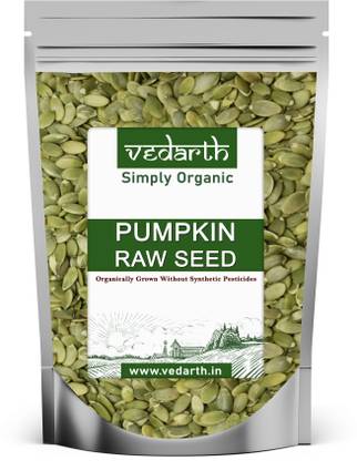 Vedarth Pumpkin Seeds - Magaz Sitaphal for Vitamins , Fiber , Protein , Minirals , Anti Oxidents , Wight Loss (Raw Seeds) Pumpkin Seeds
