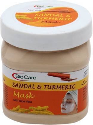 बायोकेयर Sandal & Turmeric Face Mask with aloe vera
