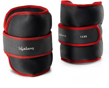 Lifelong LLAW03 Red, Black Ankle Weight