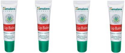 HIMALAYA Lip Balm Plain 10 g X 4 Plain