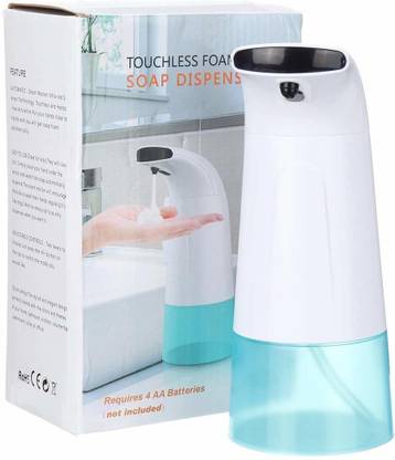 Prestige Touch Less Battery Operated Automatic Soap, Liquid Based Dispenser 200 ml Shampoo, Foam, Liquid, Sanitizer Stand, Gel Dispenser