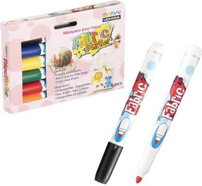 Marvy Uchida Fabric Marker Set of 6