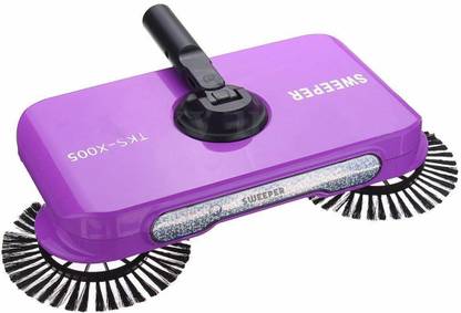 FAINLIST Dust Collector Floor Surface Cleaning Mop Automatic 360 Degree Rotating Brush Dust Mop