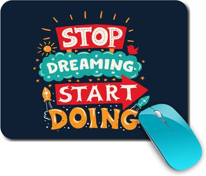 whats your kick Motivational | Quotes | Fitness | Gym | Stylish | Printed Mouse Pad/Designer Waterproof Coating Gaming Mouse Pad For Computer/Laptop (Multi26) Mousepad