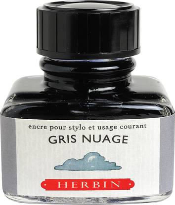j herbin Gris Nuage "D" 30ml Ink Bottle